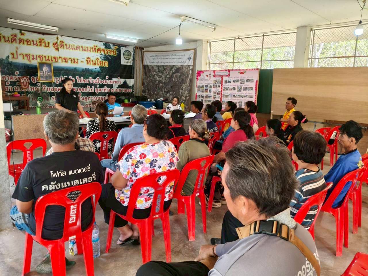 สพอ.บ้านเขว้า : ร่วมประชุมติดตามการดำเนินโครงการแก้ไขปัญหาความยากจน (กข.คจ.)